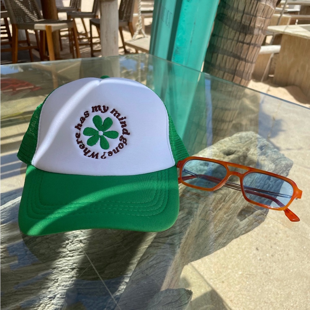 Strung By Stroh Embroidered Trucker Hat